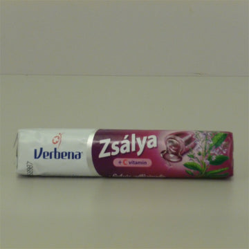 Verbena šalviové cukríky s vitamínom C 32 g - 41010
