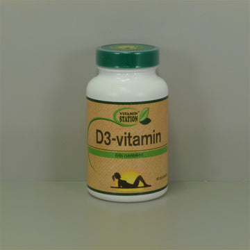 Vitamin Station D3-vitamín pre silné kosti a imunitu 90 ks - 46320