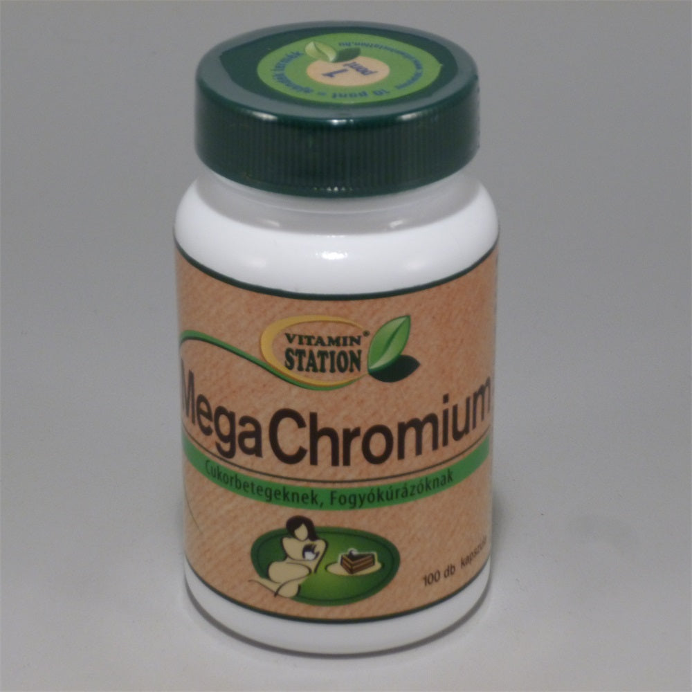 Vitamin Station Mega Chróm kapsuly pre reguláciu cukru 100 ks (50 g) - 24117