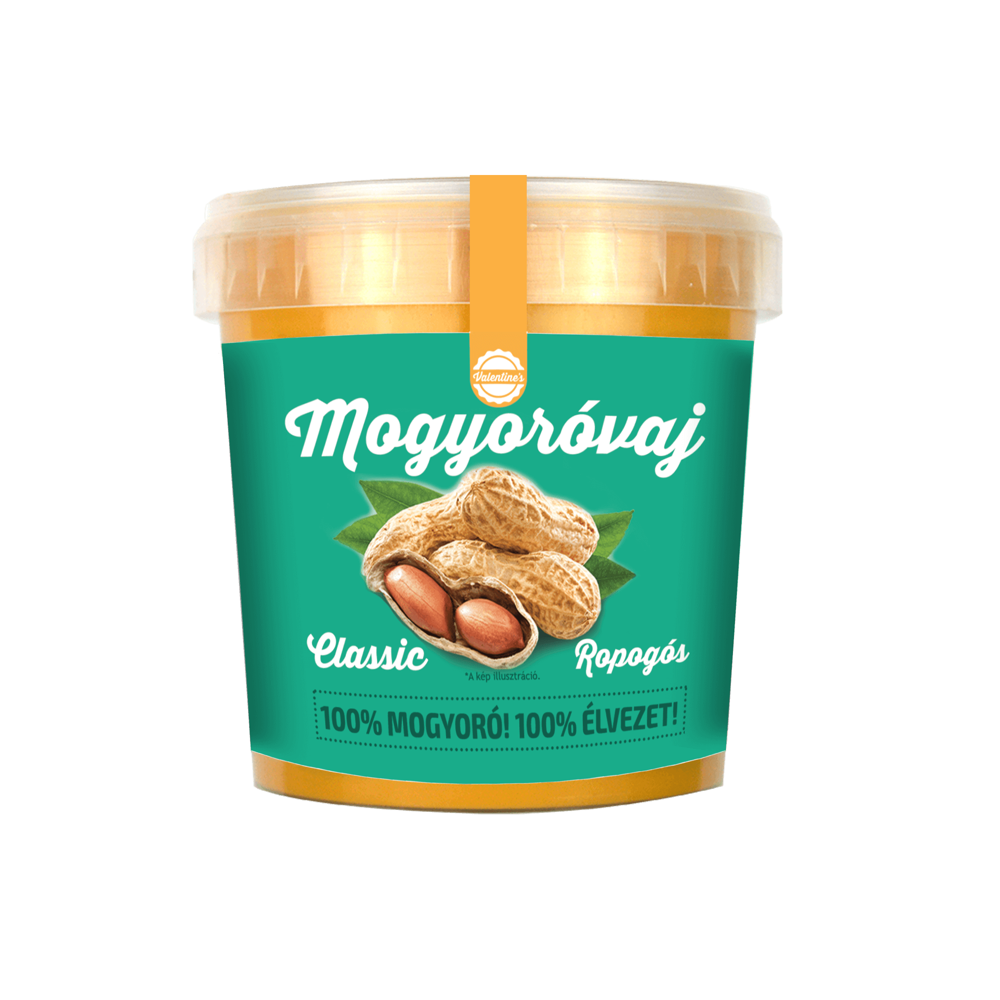 Valentínske chrumkavé arašidové maslo Classic 350 g - 94353