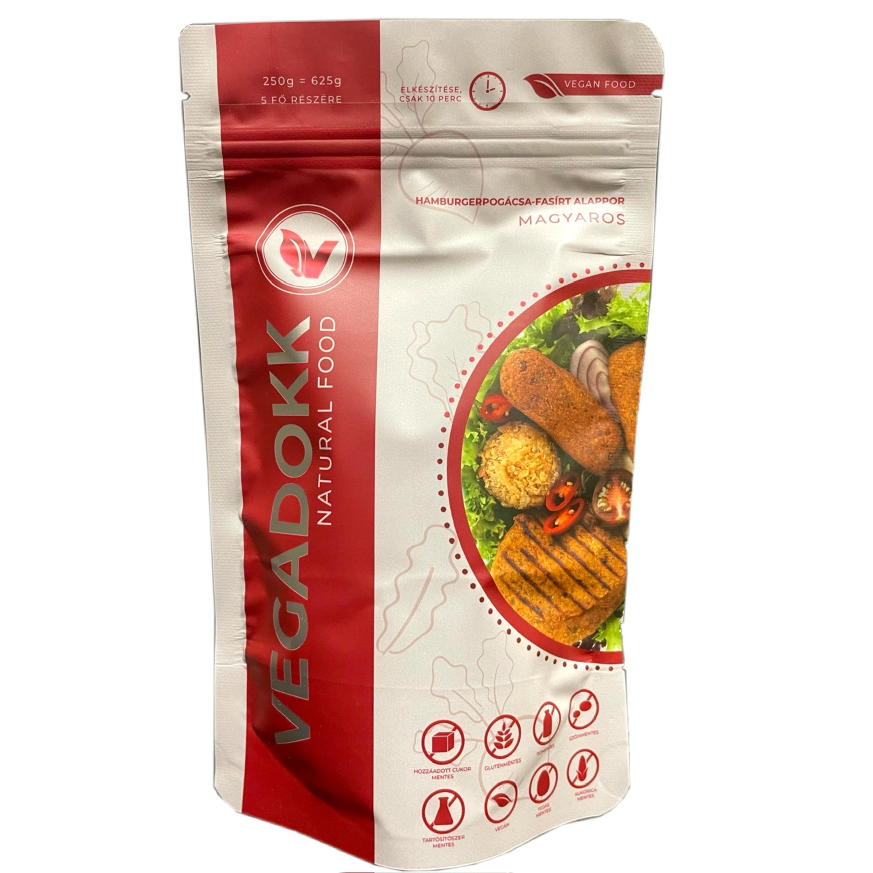 Vegadokk hamburger-krmivo-zelená základňa (zelená) 250 g