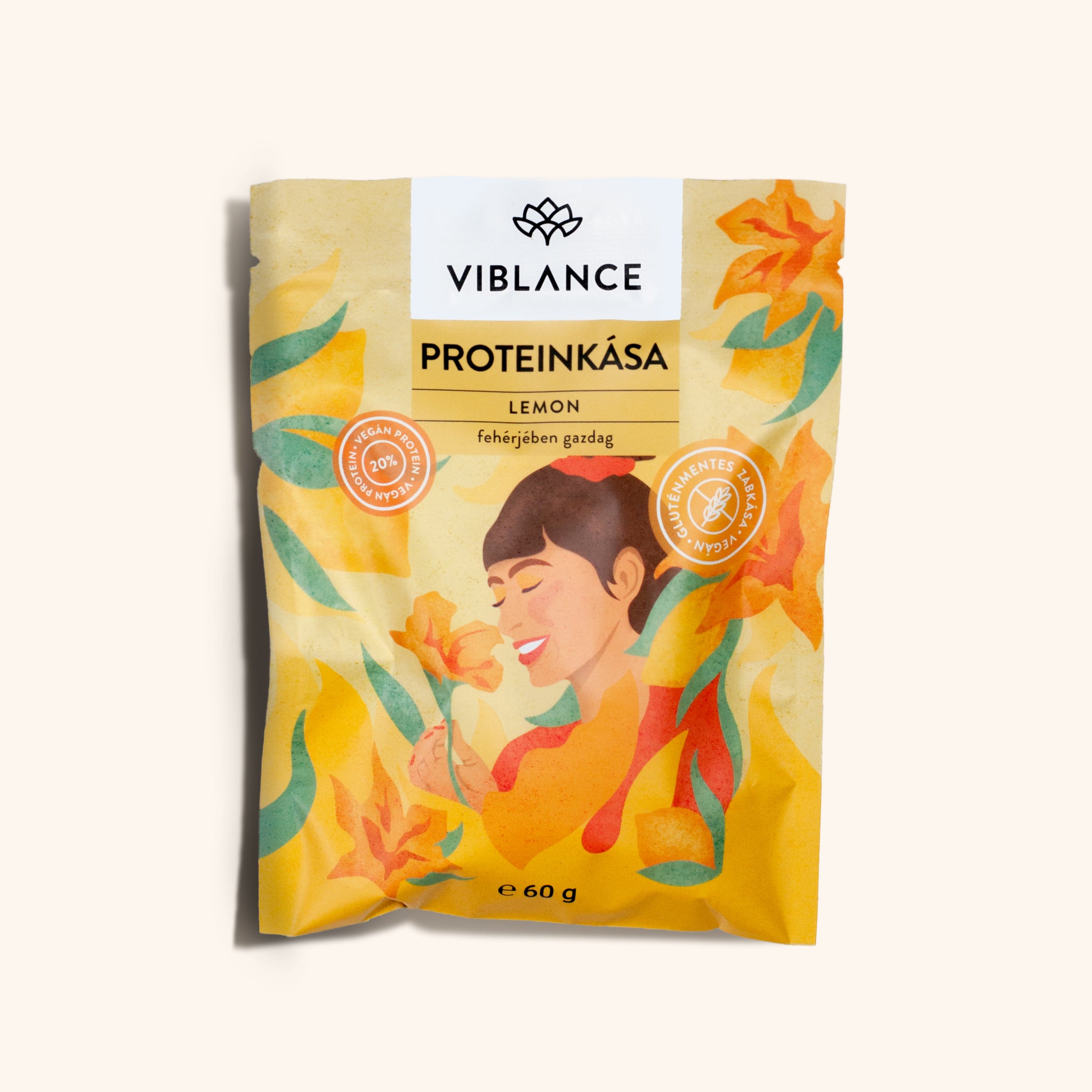 Viblance Proteínová kaša s citrónovou príchuťou 60 g - 90870