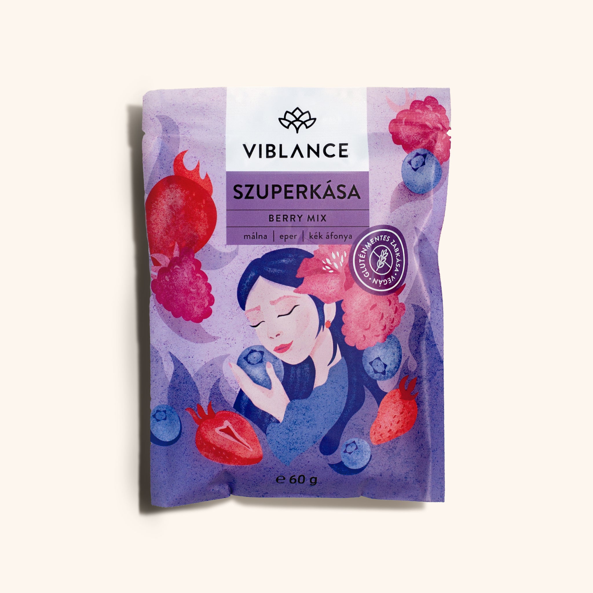 Viblance Superkaša s lesnými plodmi 60 g - 90869
