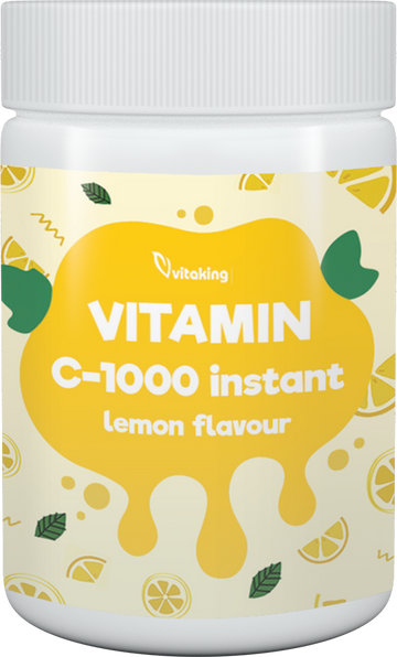 Vitaking Instantný C-1000 prášok s citrónovou príchuťou 150 g - 96642