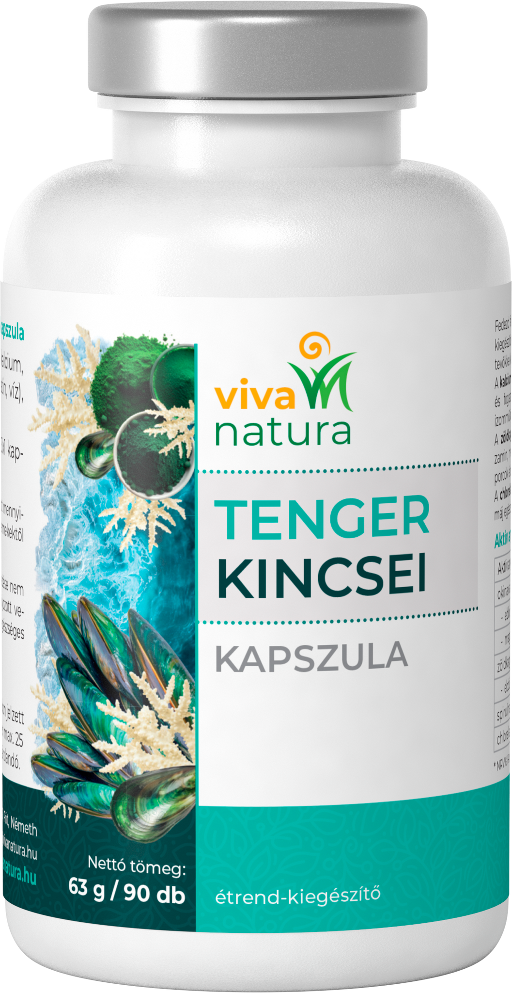 Viva Natura Sea Treasures - doplnkové kapsule 90 š. š.