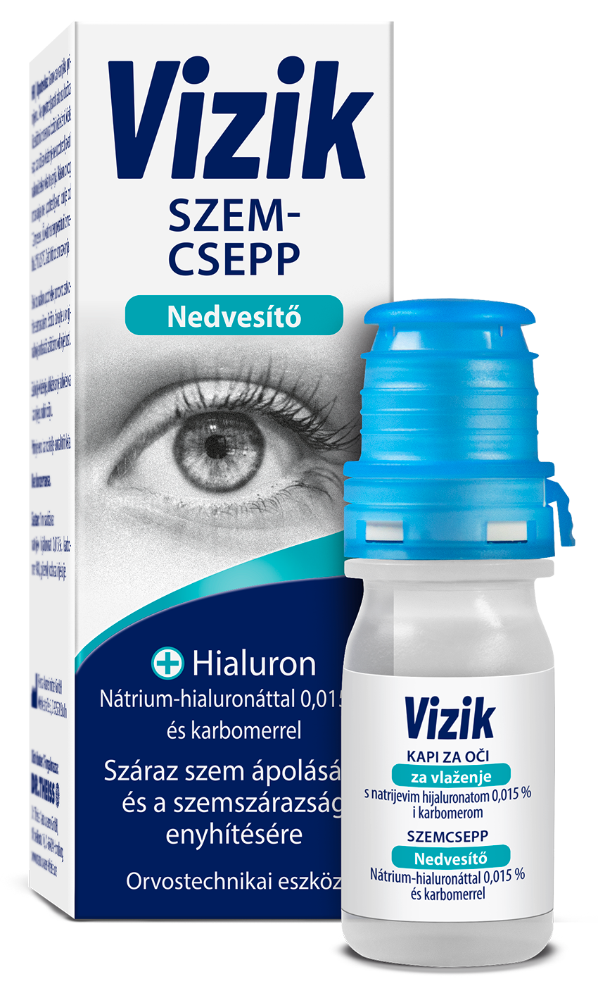 Vizik zvlhčujúce očné kvapky 10 ml - 91232