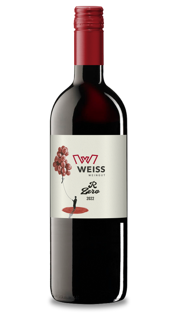Weingutiss R Zero bezalkoholické červené víno 740 ml