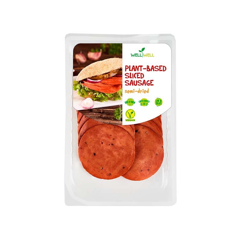 Well-Well vegánske kúsky polsušeného cesnaku a kukurice 90 g