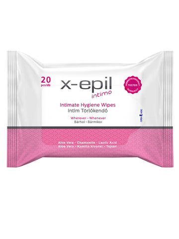 Alveola X-Epil Intimo Intímne vlhčené obrúsky 20 ks - 11932