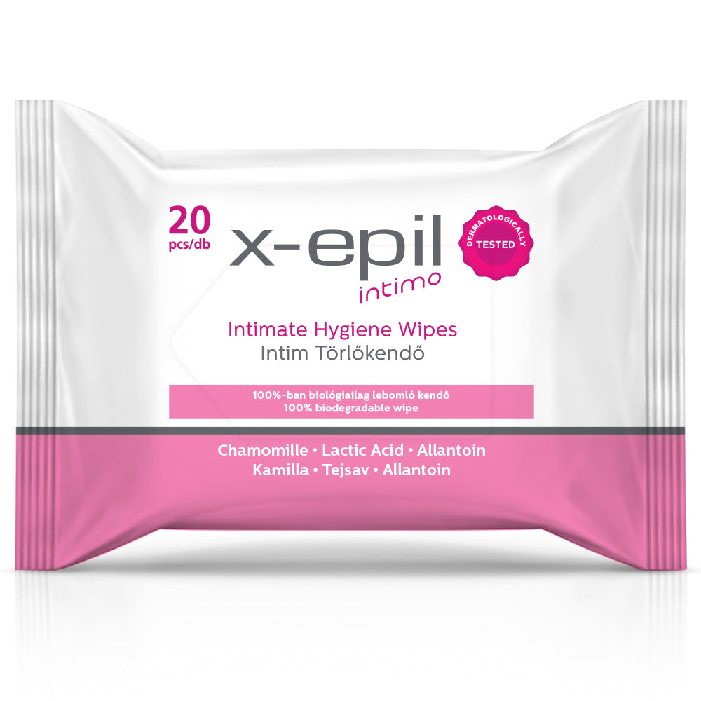 Alveola X-Epil Intimo Intímne vlhčené obrúsky 20 ks - 11932