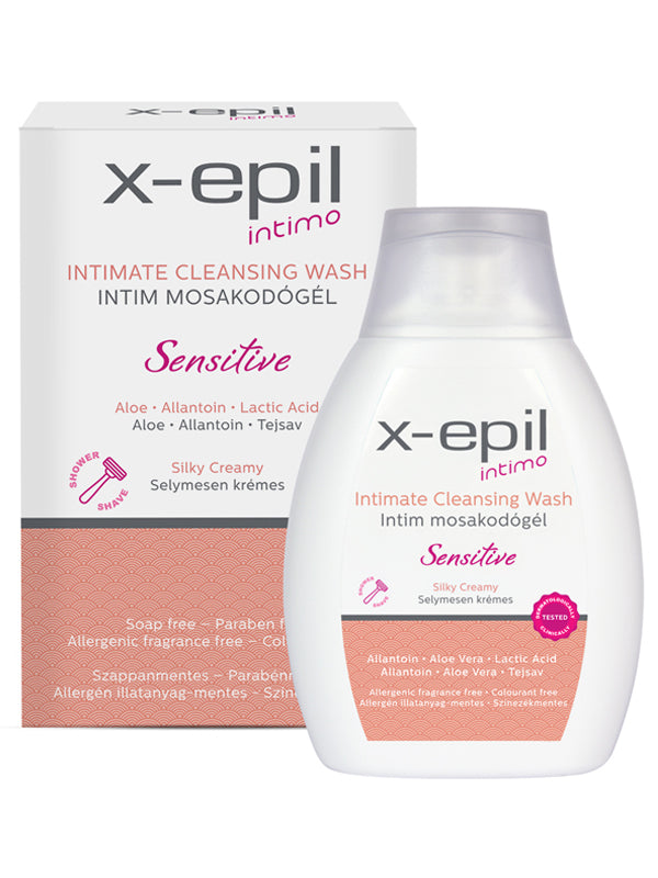 X-Epil Jemný intímny umývací gél s aloe vera a alantoínom 250 ml - 55893