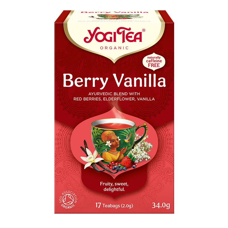 Yogi bio tea s ovocnou vanilkou 34 g