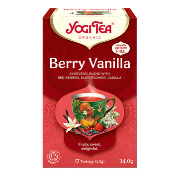 Yogi bio tea s ovocnou vanilkou 34 g