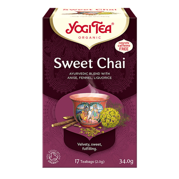 Yogi Tea Čaj Sweet Chai 17 vrecúšok - 32362