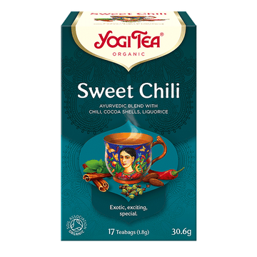 YOGI TEA Organický sladký čili čaj 30.6 g - 32370