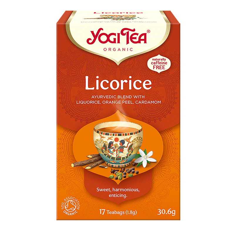 Yogi Tea Bylinný čaj s príchuťou sladkého drievka 30,6 g - 32389