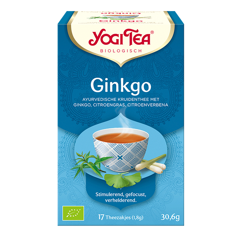 Yogi Tea Bio čaj s Ginkgo biloba 30.6 g - 94167