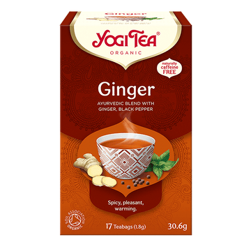 Yogi Tea Zázvorový čaj 17 vrecúšok - 32433