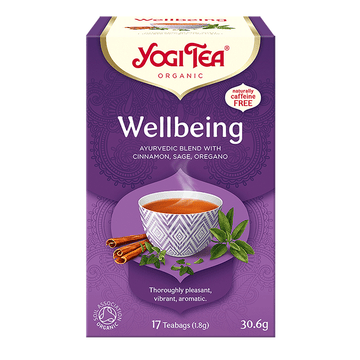 Yogi Tea Bylinný čaj Wellbeing Bio 30.6 g - 32502
