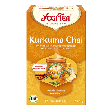 Yogi Tea Kurkuma Chai čajové vrecúška 34 g - 54850