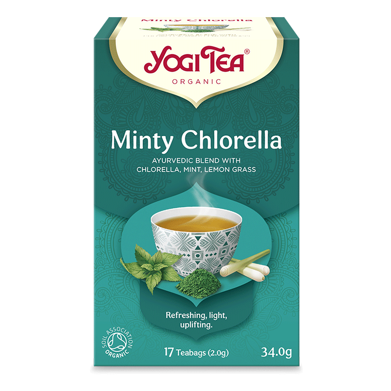 Yogi Tea Osviežujúci Mätový čaj s Chlorellou 37.4 g - 84466