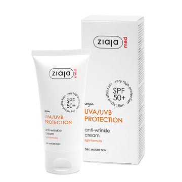 Zia Medja slnečný krém na odstránenie vrások pre suchú zrelú pleť ff50+ 50 ml