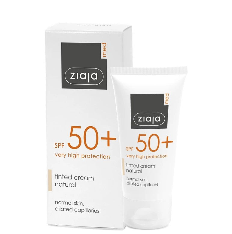 Zia Medja slnečná ochrana sfarbený krém, prírodný tón, na rozšírenú vlasovú kožu ff50+ 50 ml