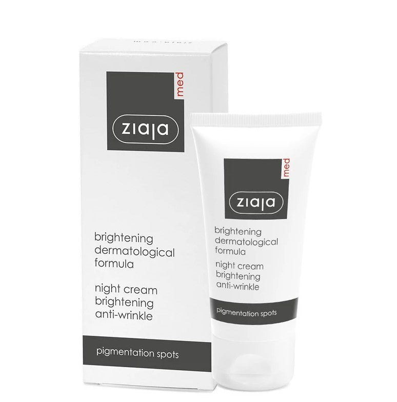 Zia Medja osvetľujúci odstraňovací krém na noc na pigmentovanú pleť 50 ml