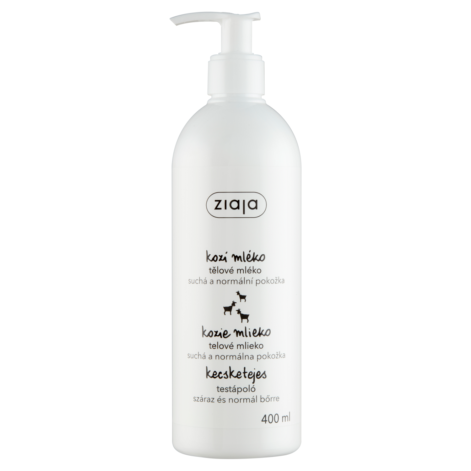 Ziaja Telové mlieko s kozím mliekom 400 ml - 53046