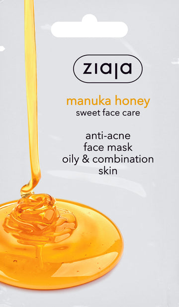Ziaja pleťová maska s manukovým medom proti akné 7 ml - 82529
