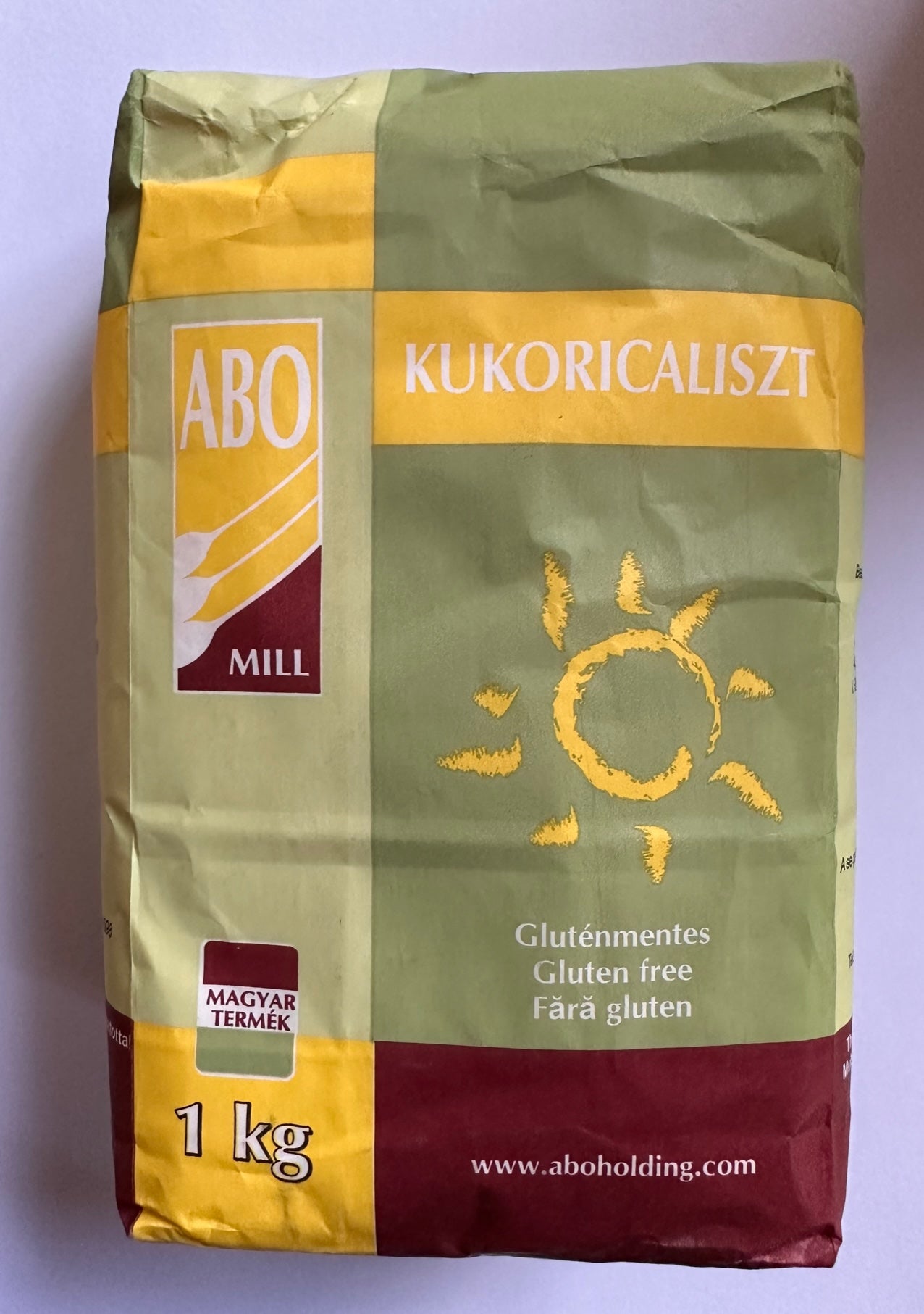 Abo Mill bezgluténová kukuričná kaša 1000 g