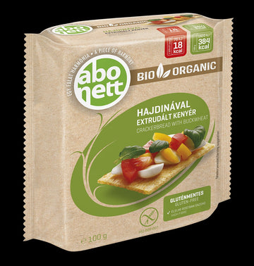 Abonett extrudovaný bio chlieb s pohánkou bez lepku 100 g - 59054