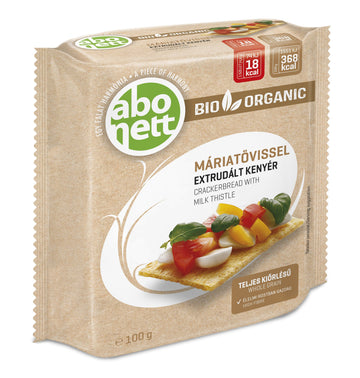Abonett extrudovaný bio chlieb s mariatöviss 100 g - 88538
