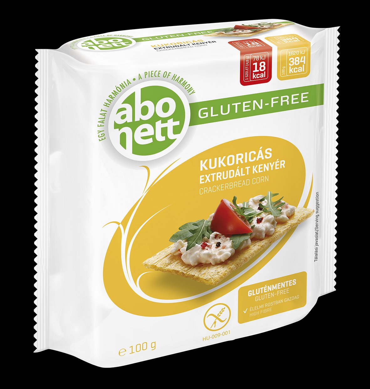 Abonett extrudovaný chlieb s kukuricou bez lepku 100 g - 13437