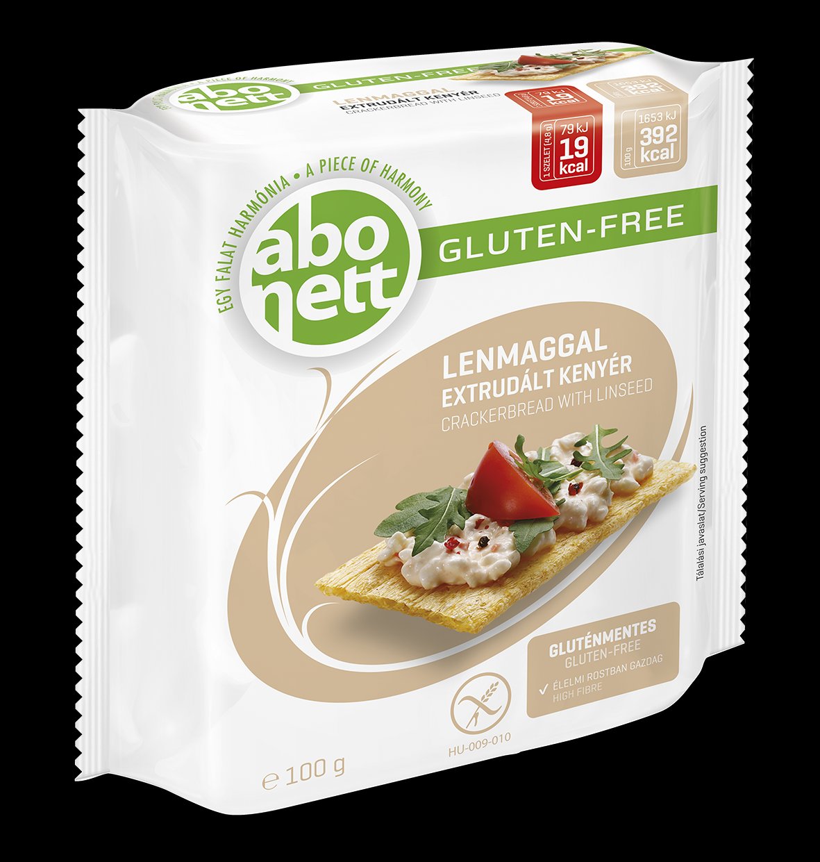 Abonett extrudovaný chlieb s ľanovým semienkom bez lepku 100 g - 59052