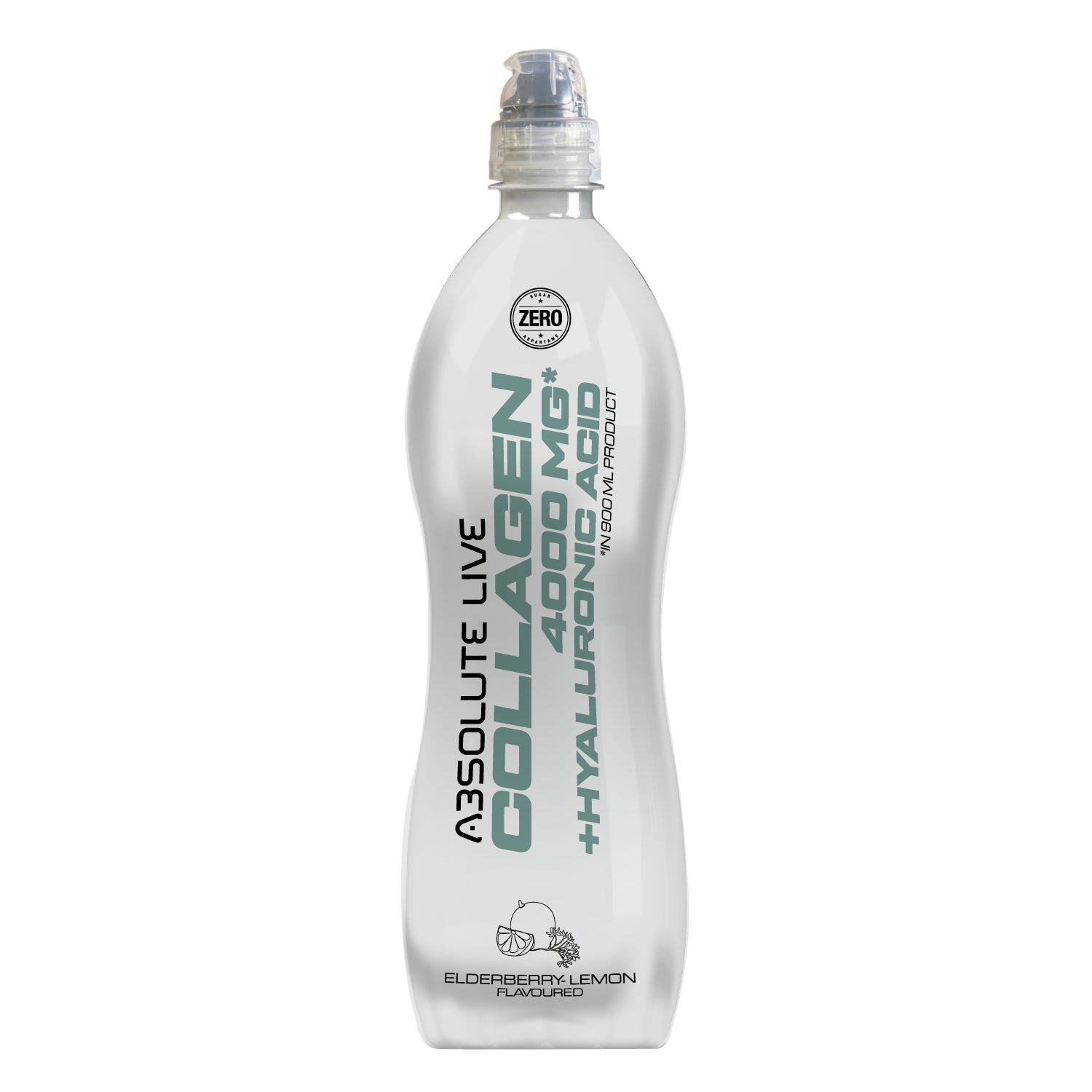 Absolute Live Collagen + Hialurónová kyselina - Bodza - citrón 900 ml