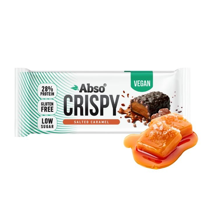 Absorice absobar chrumkavá proteínová tyčinka s príchuťou slaného karamelu 50 g - 92933