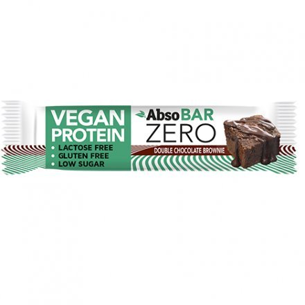 AbsoRice AbsoBar Zero Proteínová tyčinka Brownie Double Chocolate 40 g - 56671