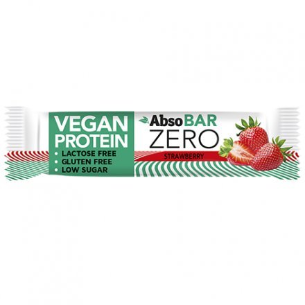 AbsoRice AbsoBar Zero Proteínová tyčinka Jahoda 40 g - 56674