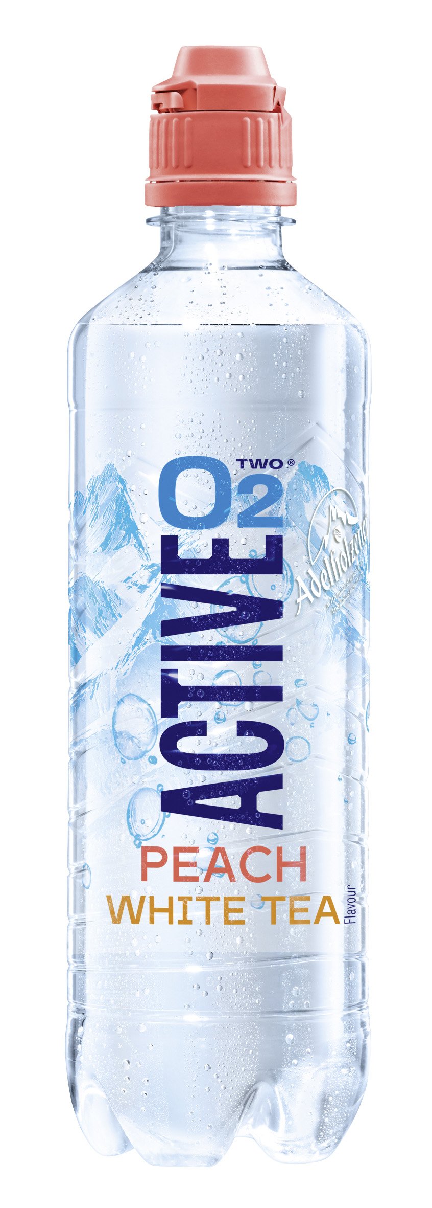 Active O2 voda broskyňový biely čaj 500 ml - 96664