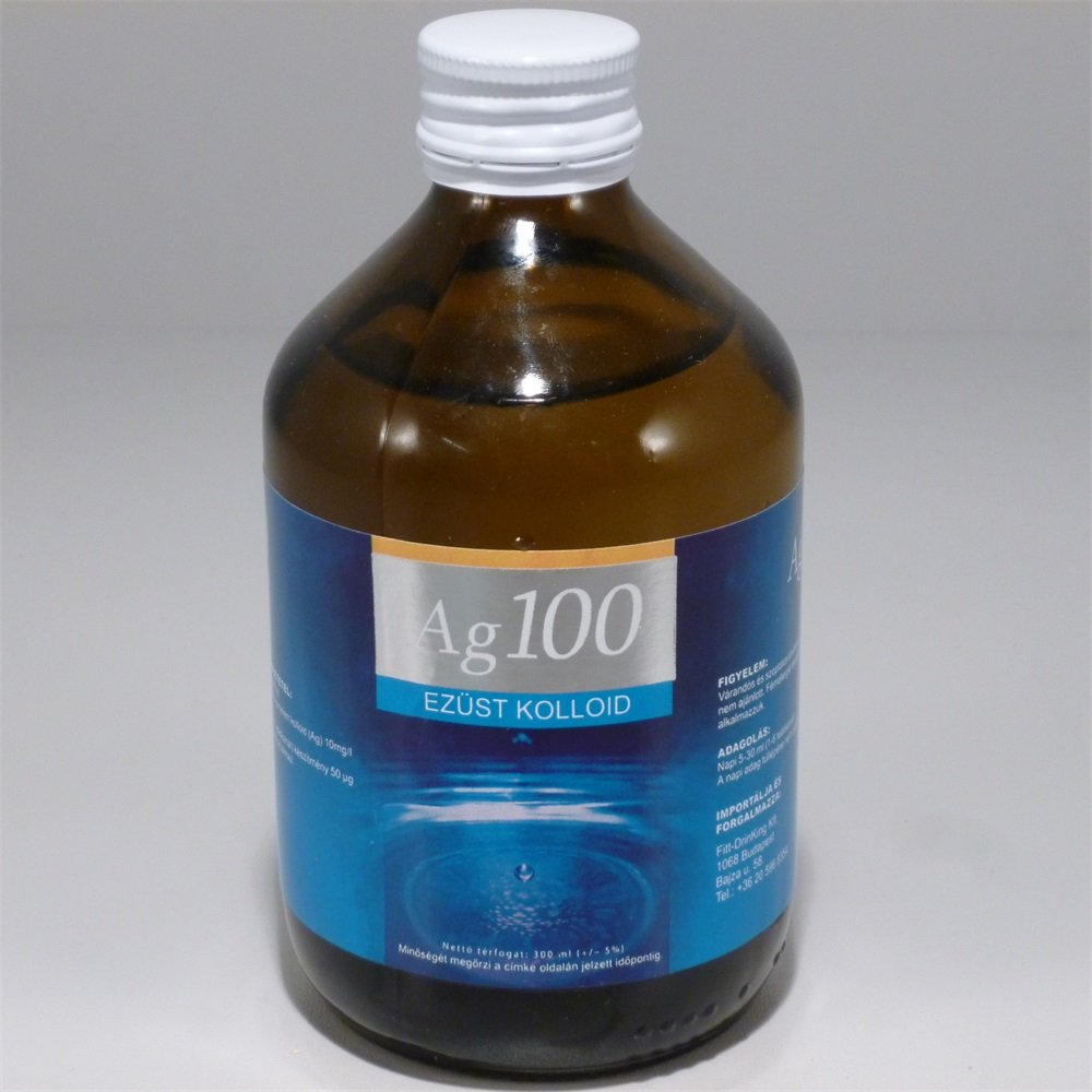 Ag 100 roztok koloidného striebra 300 ml - 17358