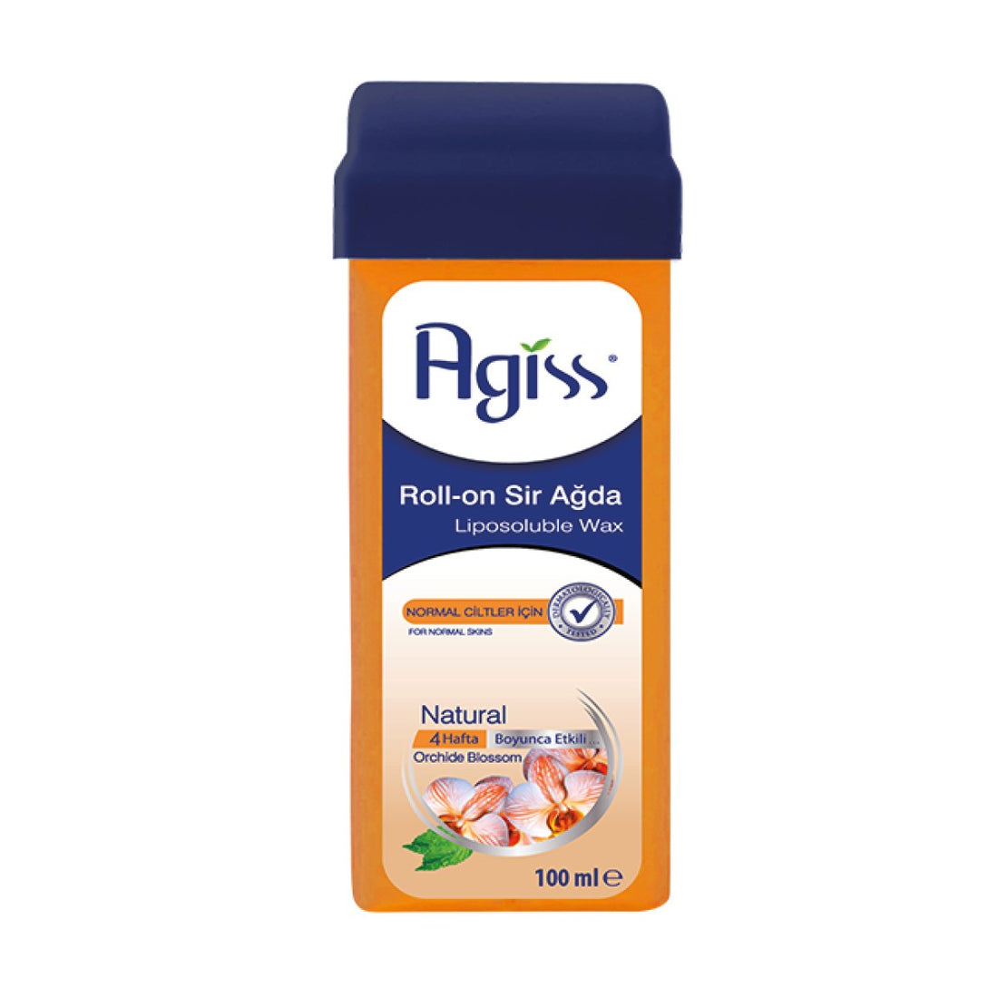 Agiss Včelí vosk Orchidea prírodná živica kazeta dermatologicky testovaná 100 ml - 92876