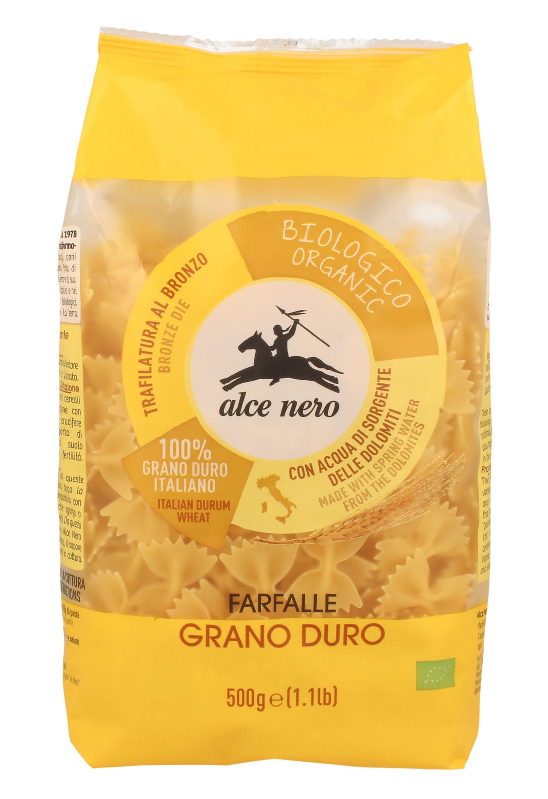 Alce Nero organickej durum mašle, z tvrdej pšenice 500 g - 86769