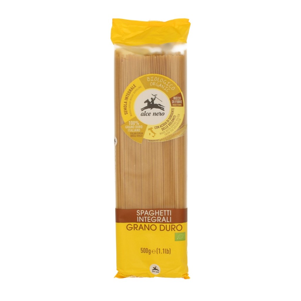 Alce Nero organické celozrnné špagety 500 g - 86767