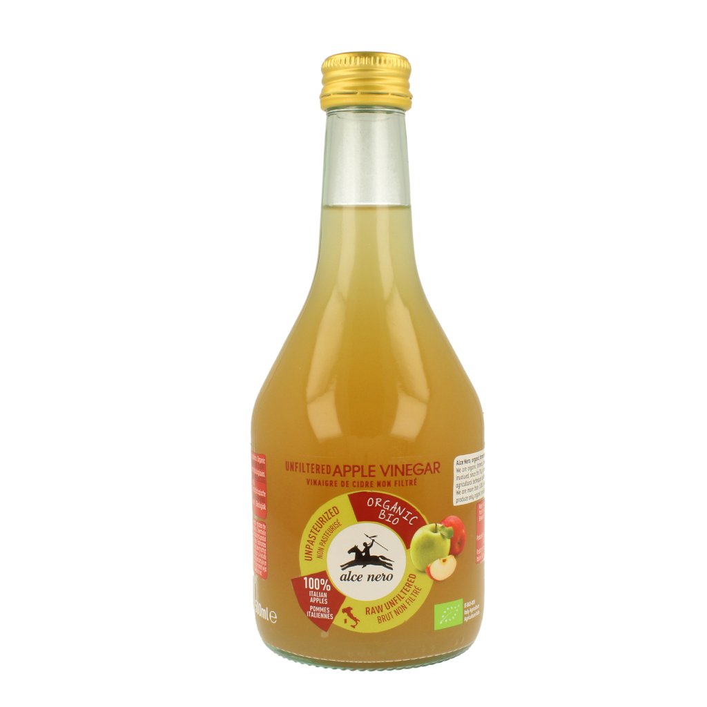 Alce nero organický nefiltrovaný jablčný ocot 500 ml - 83242