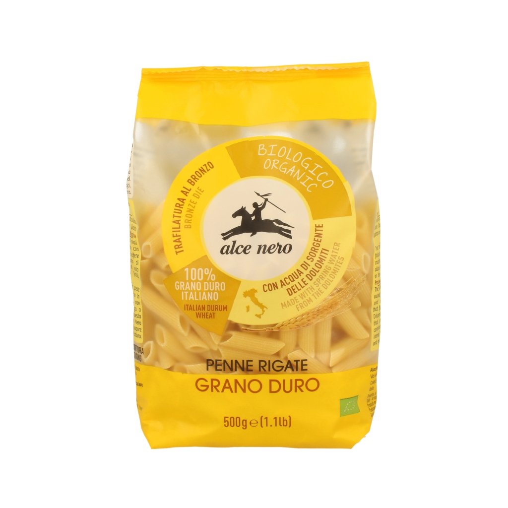 Alce Nero organické tvrdé cestoviny penne 500 g - 25846