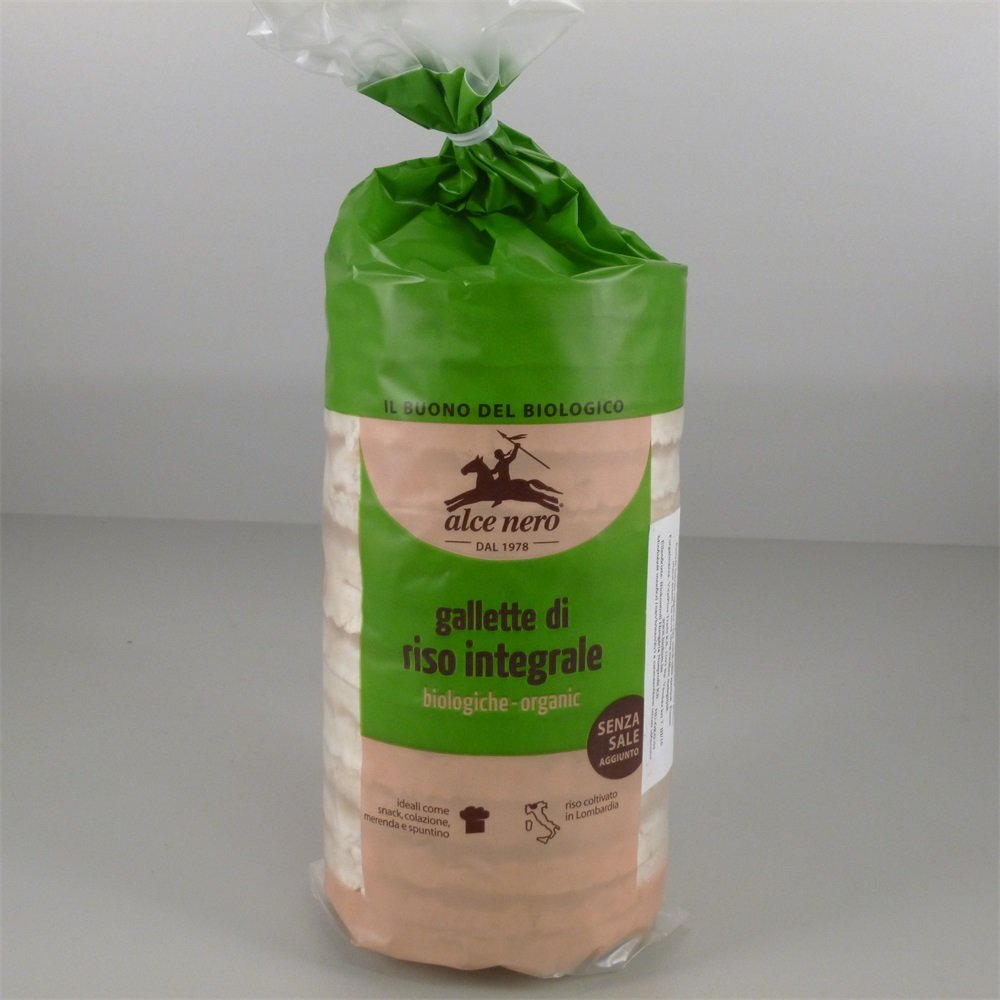 Alce Nero bio celozrnné ryžové chlebíčky 100 g - 16889