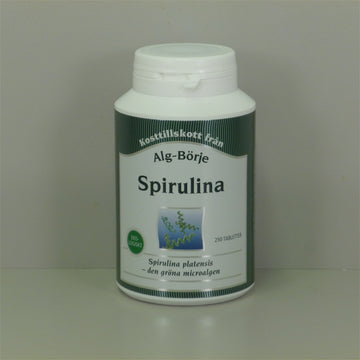 Alge-Börje spirulina 250 kusov