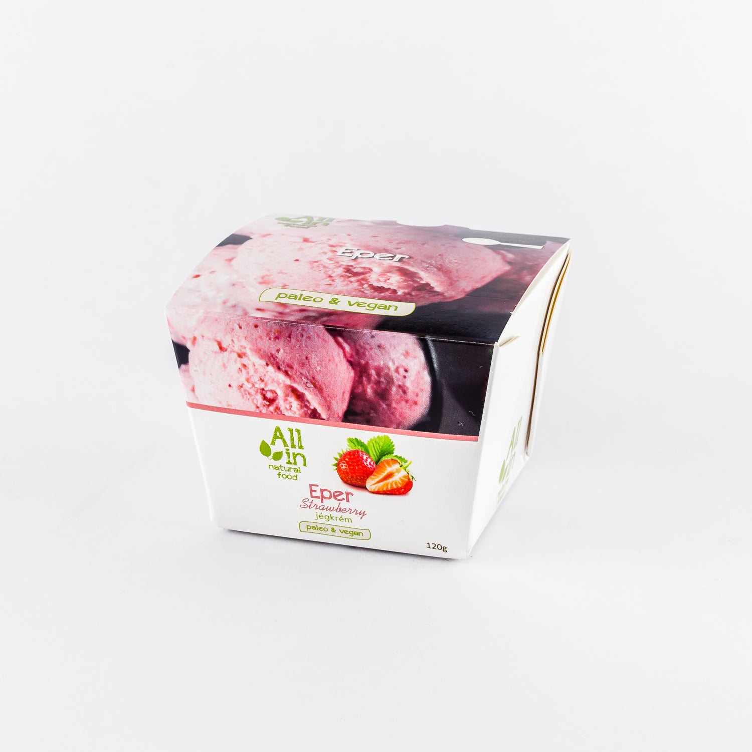All in zmrzlina jahody 120 g