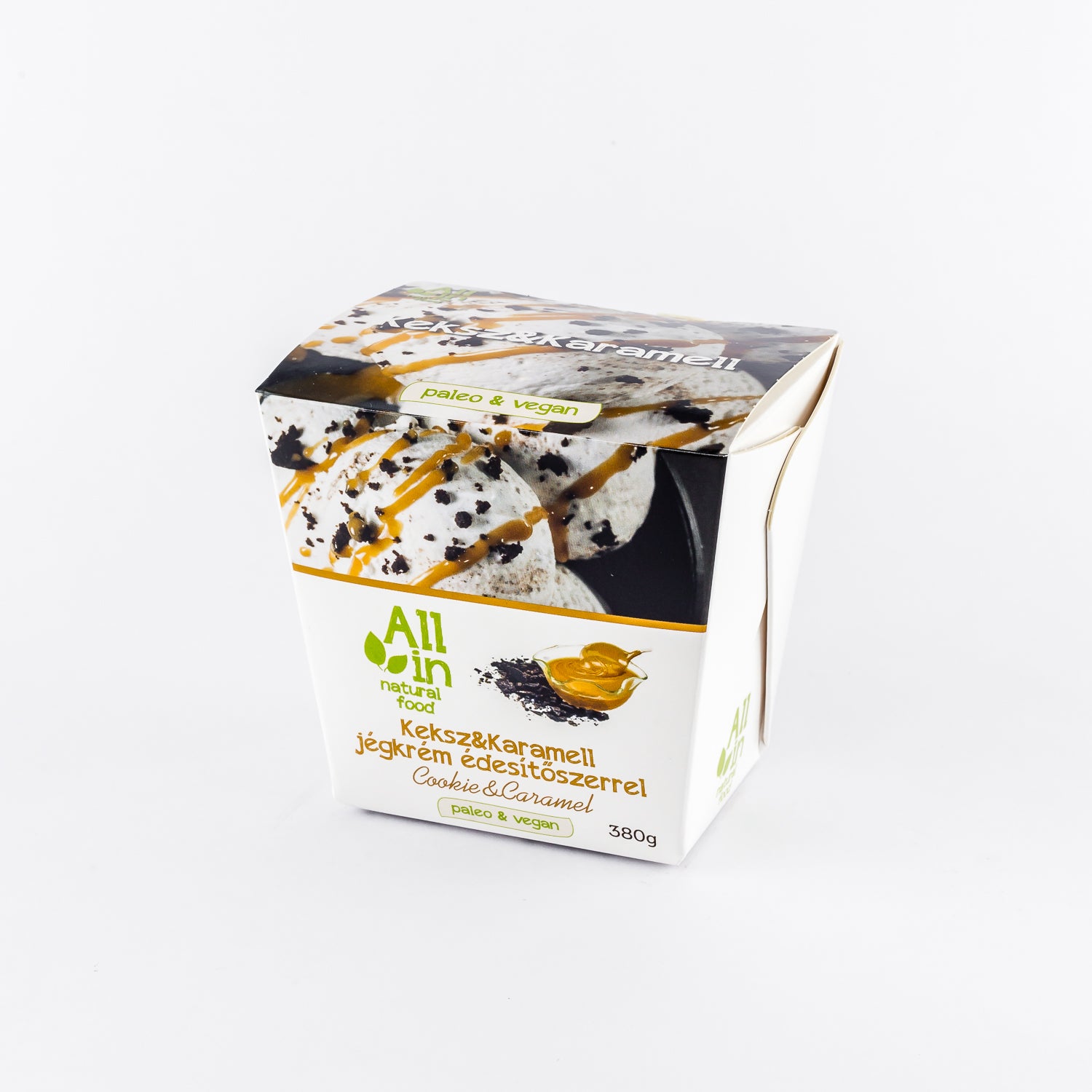All in zmrzlina sušienky a karamel 380 g